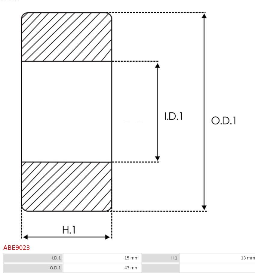 AS-PL ABE9023 - Ležaj www.molydon.hr