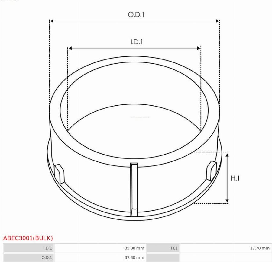 AS-PL ABEC3001(BULK) - Zaštitni poklopac, alternator www.molydon.hr