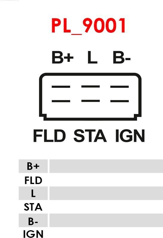 AS-PL ARE6016 - Regulator napona generatora www.molydon.hr