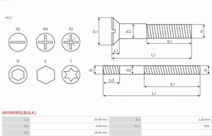 AS-PL ARS9095S(BULK) - Set za popravak, alternator www.molydon.hr