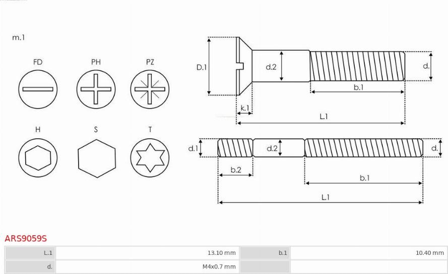 AS-PL ARS9059S - Set za popravak, alternator www.molydon.hr