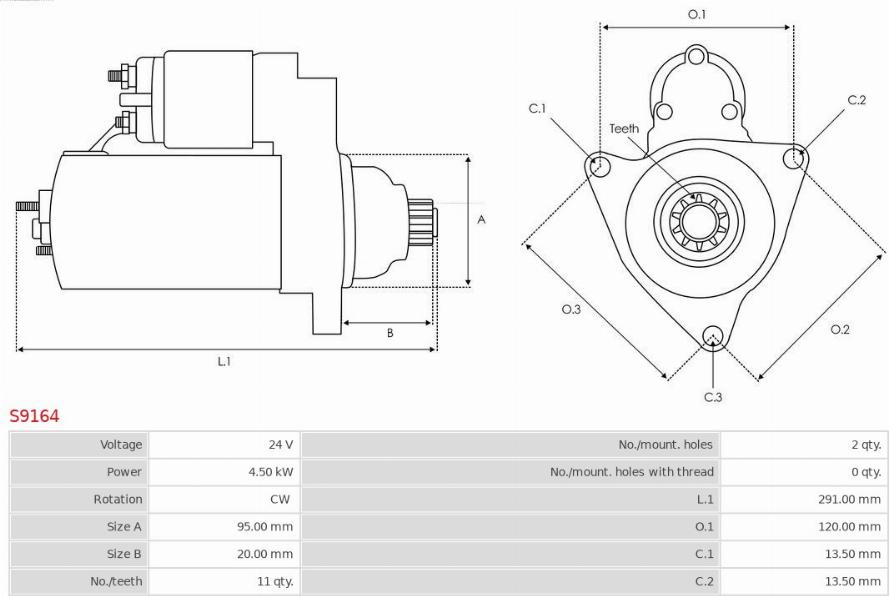 AS-PL S9164 - Starter www.molydon.hr