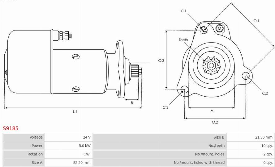 AS-PL S9185 - Starter www.molydon.hr