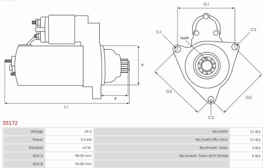 AS-PL S5172 - Starter www.molydon.hr