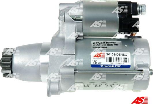 AS-PL S6108(DENSO) - Starter www.molydon.hr