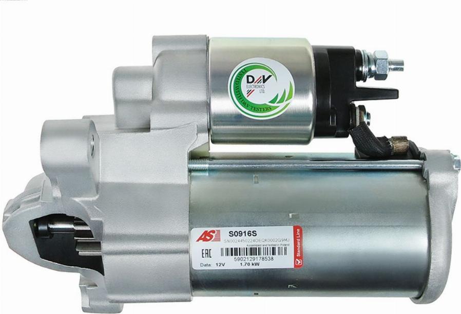 AS-PL S0916S - Starter www.molydon.hr