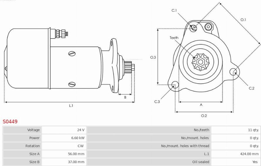 AS-PL S0449 - Starter www.molydon.hr