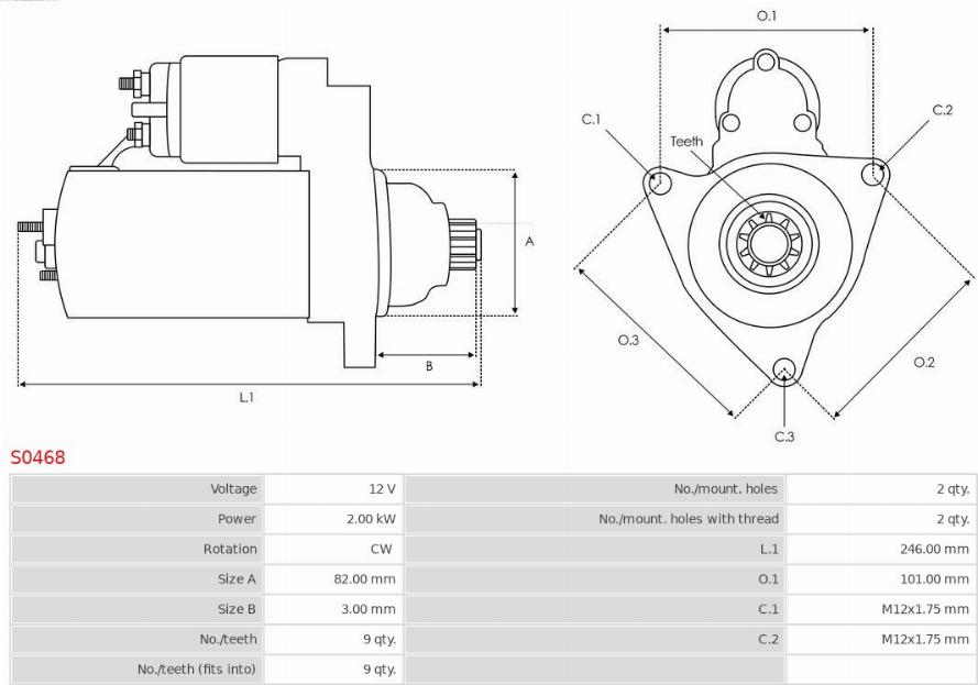 AS-PL S0468 - Starter www.molydon.hr