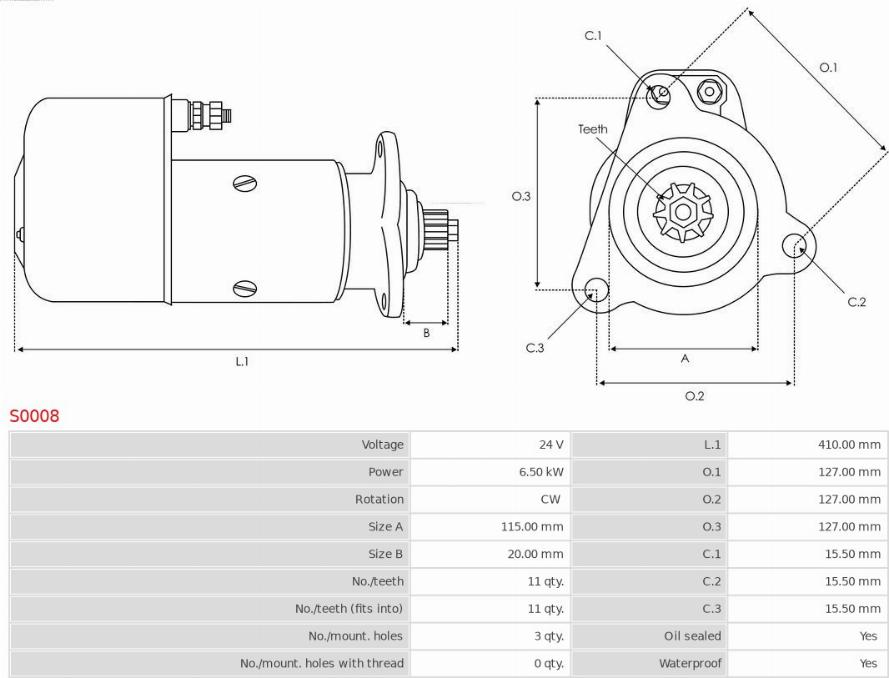 AS-PL S0008 - Starter www.molydon.hr