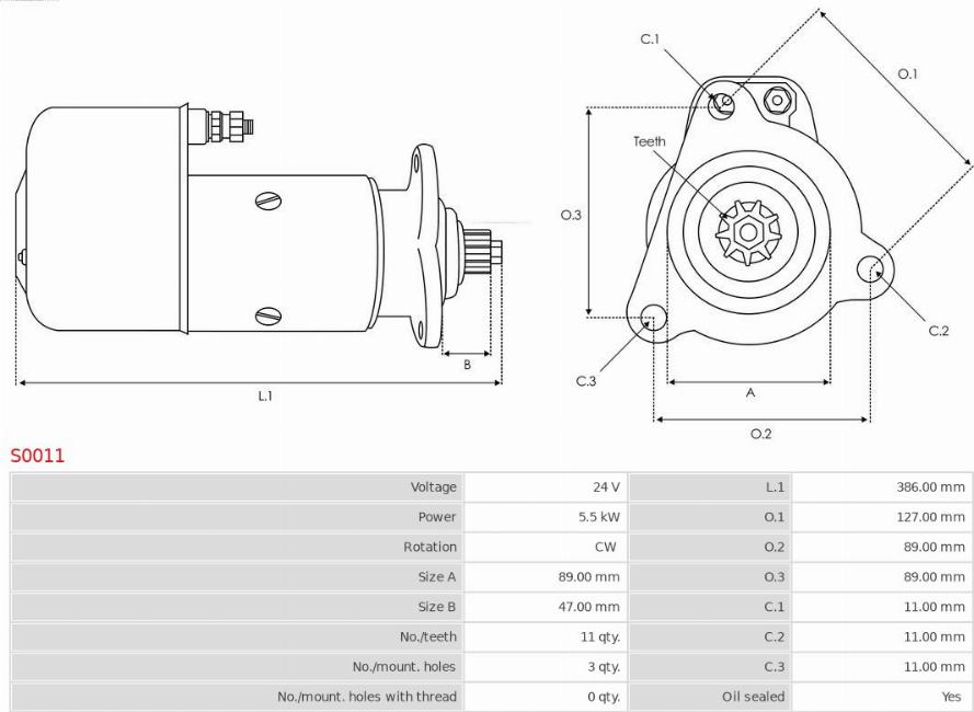 AS-PL S0011 - Starter www.molydon.hr