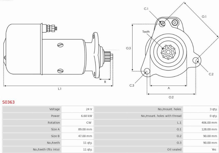 AS-PL S0363 - Starter www.molydon.hr