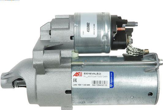 AS-PL S3016(VALEO) - Starter www.molydon.hr