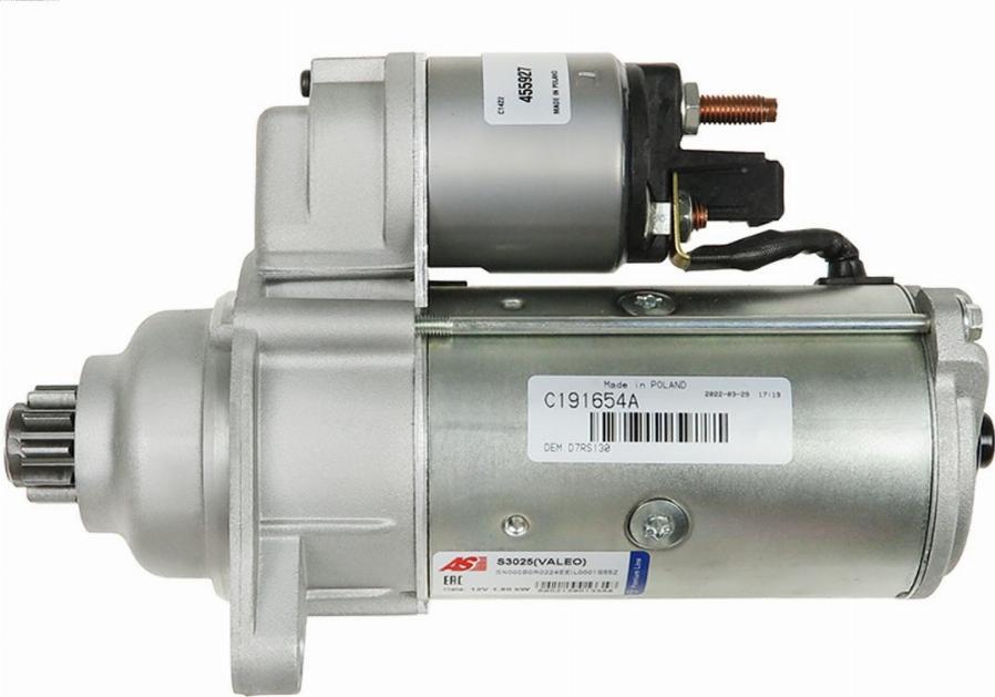 AS-PL S3025(VALEO) - Starter www.molydon.hr