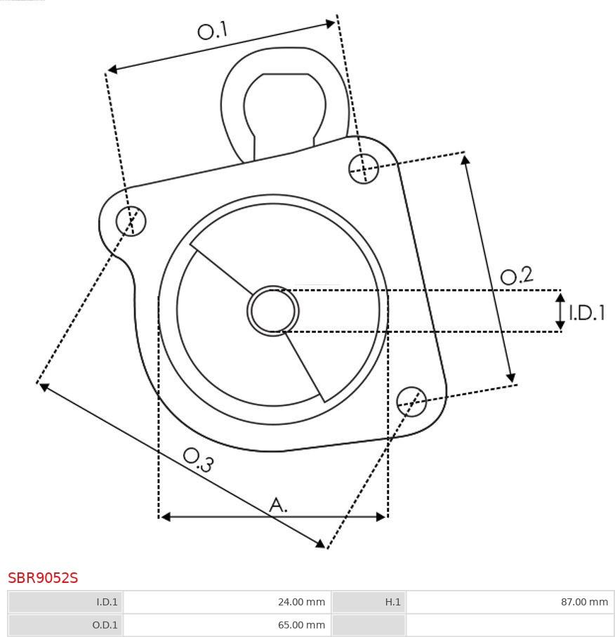 AS-PL SBR9052S - Poklopac startera, karburator www.molydon.hr