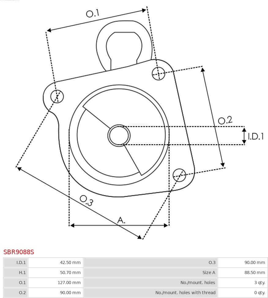 AS-PL SBR9088S - Poklopac startera, karburator www.molydon.hr