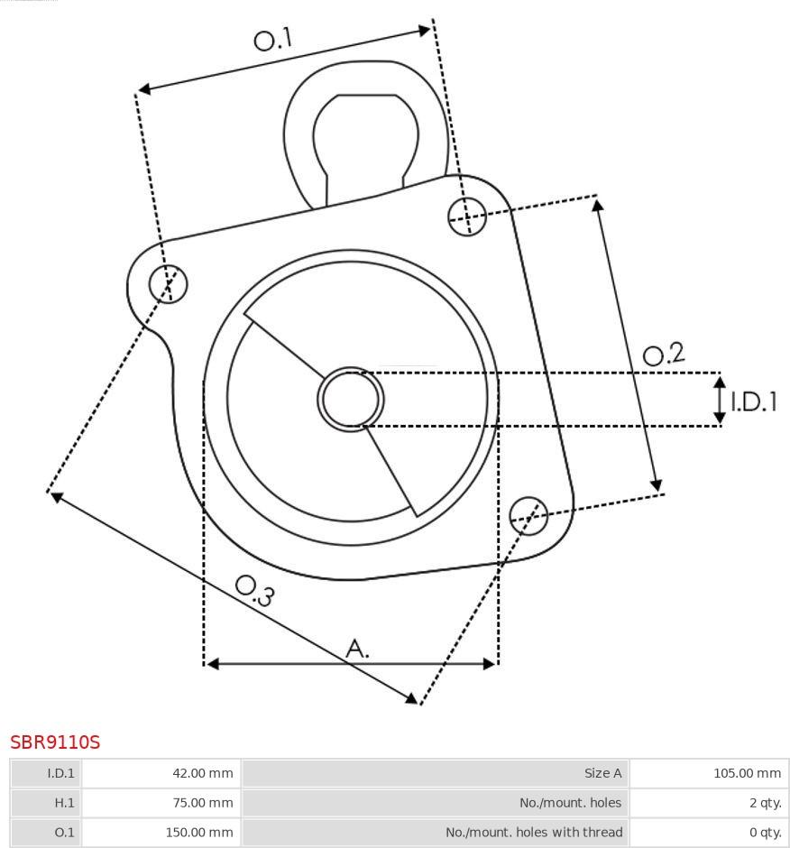 AS-PL SBR9110S - Poklopac startera, karburator www.molydon.hr