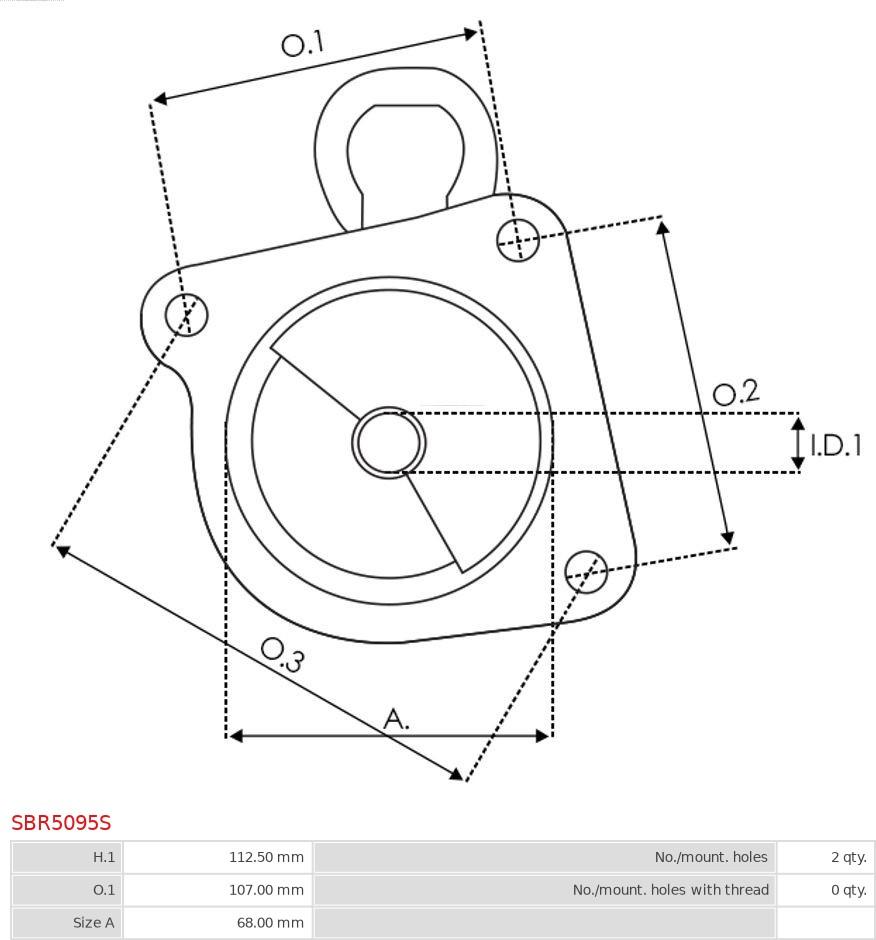 AS-PL SBR5095S - Poklopac startera, karburator www.molydon.hr