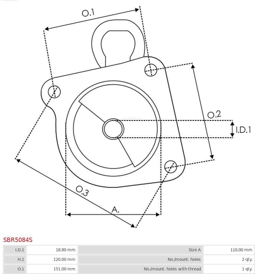 AS-PL SBR5084S - Poklopac startera, karburator www.molydon.hr