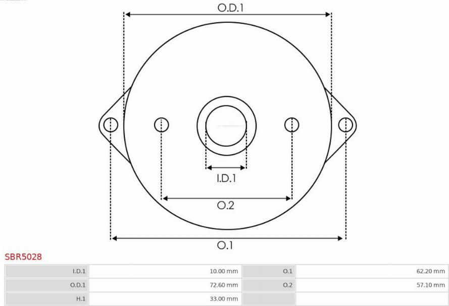 AS-PL SBR5028 - Poklopac startera, karburator www.molydon.hr