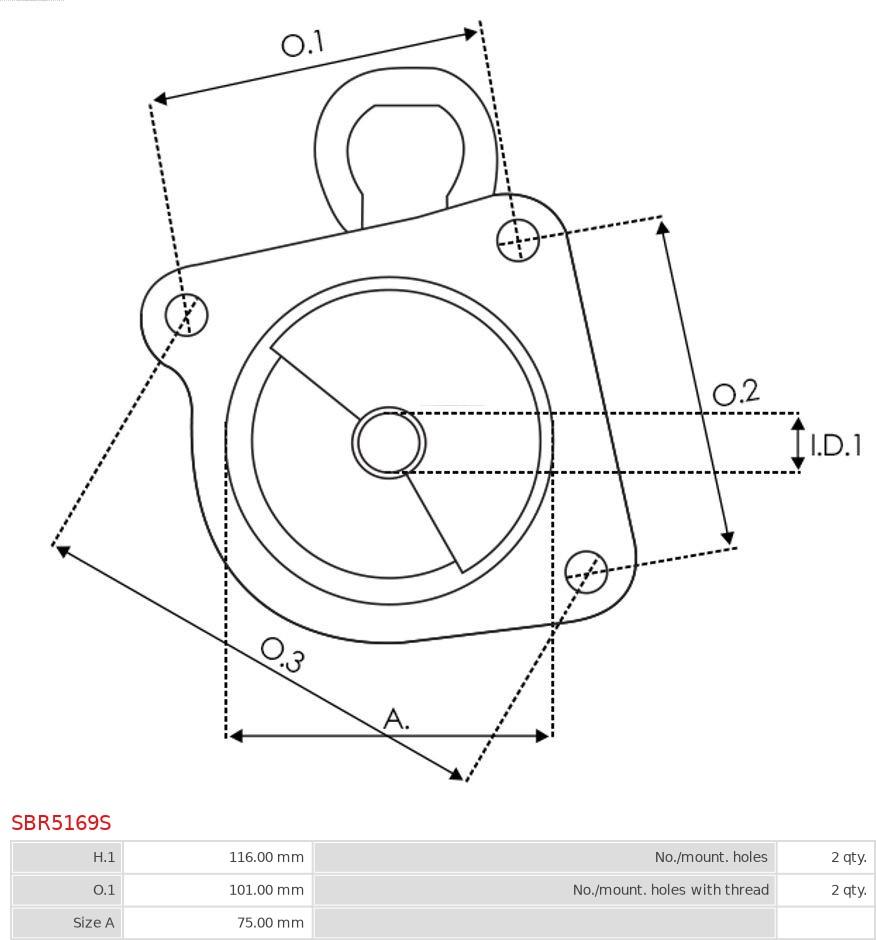 AS-PL SBR5169S - Poklopac startera, karburator www.molydon.hr