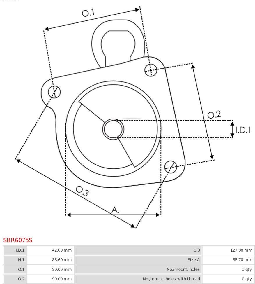 AS-PL SBR6075S - Poklopac startera, karburator www.molydon.hr