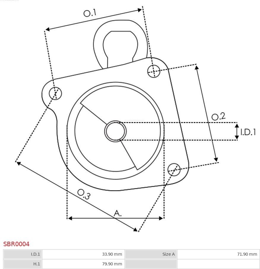 AS-PL SBR0004 - Poklopac startera, karburator www.molydon.hr