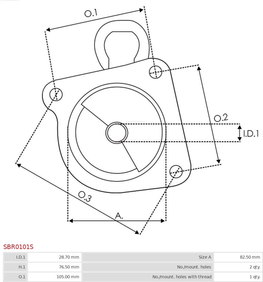 AS-PL SBR0101S - Poklopac startera, karburator www.molydon.hr