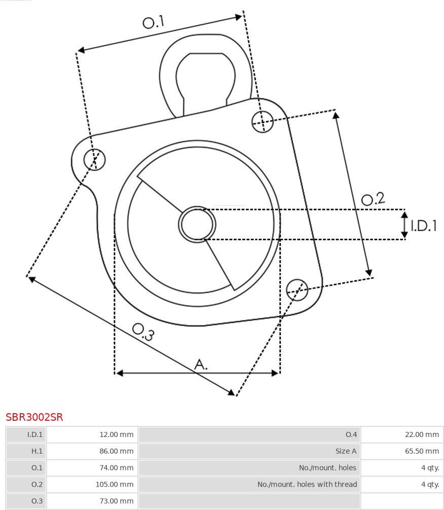 AS-PL SBR3002SR - Poklopac startera, karburator www.molydon.hr