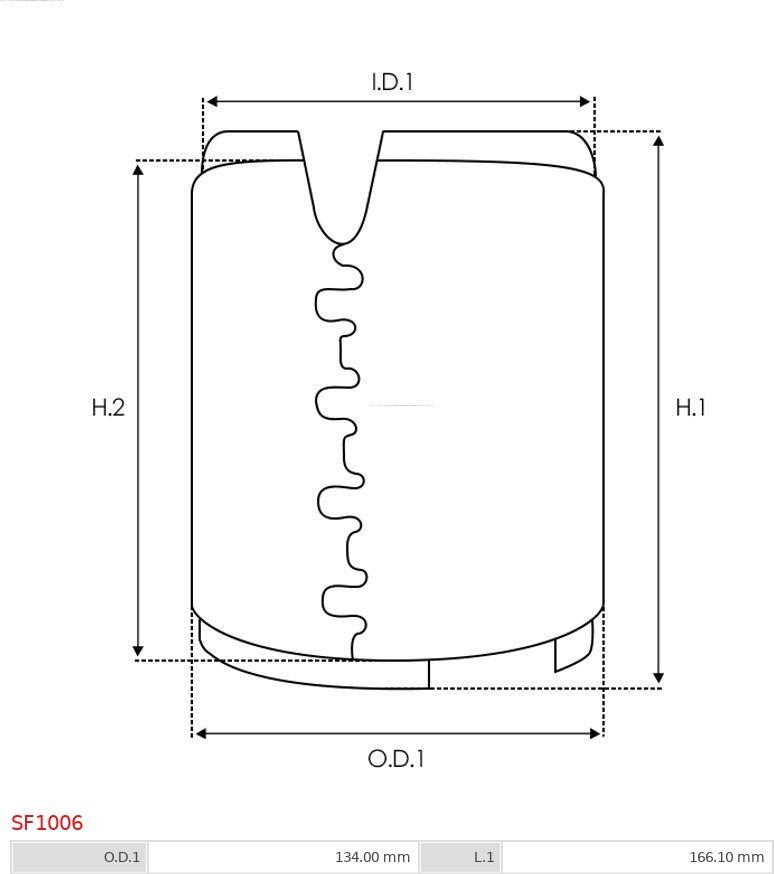 AS-PL SF1006 - Pobudni namotaj, starter www.molydon.hr