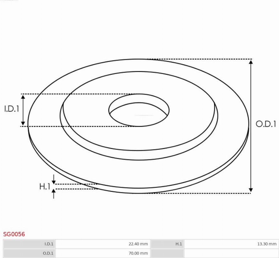 AS-PL SG0056 - Set za popravak, starter www.molydon.hr