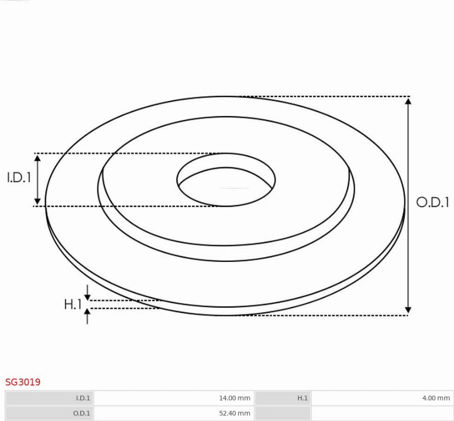 AS-PL SG3019 - Set za popravak, starter www.molydon.hr