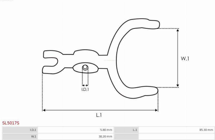 AS-PL SL5017S - Set za popravak, starter www.molydon.hr