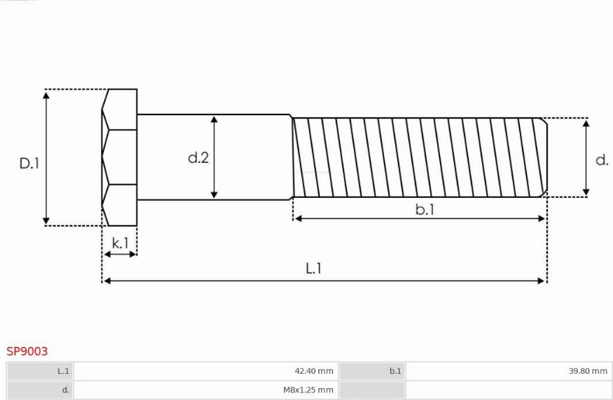 AS-PL SP9003 - Set za popravak, starter www.molydon.hr