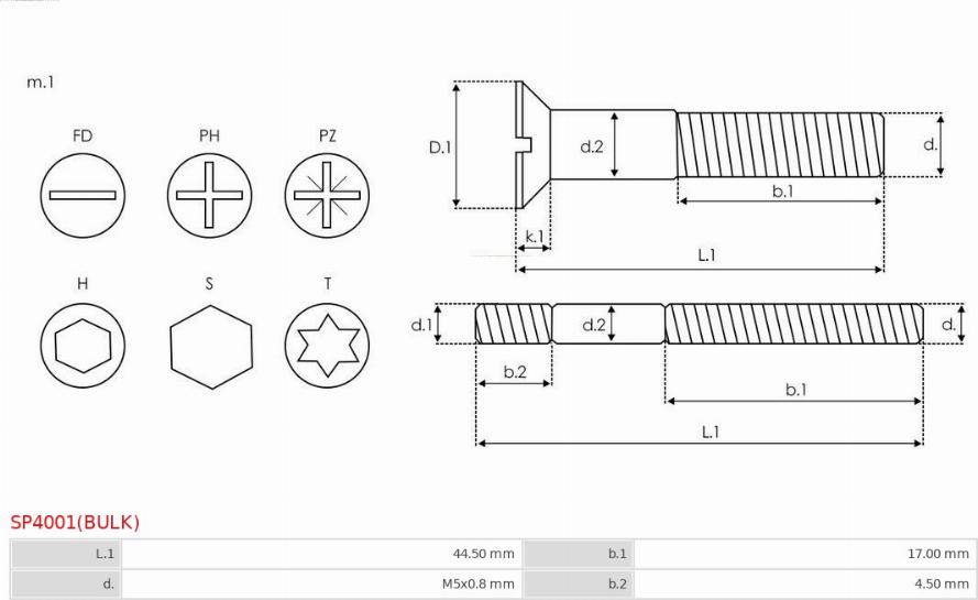 AS-PL SP4001(BULK) - Set za popravak, alternator www.molydon.hr