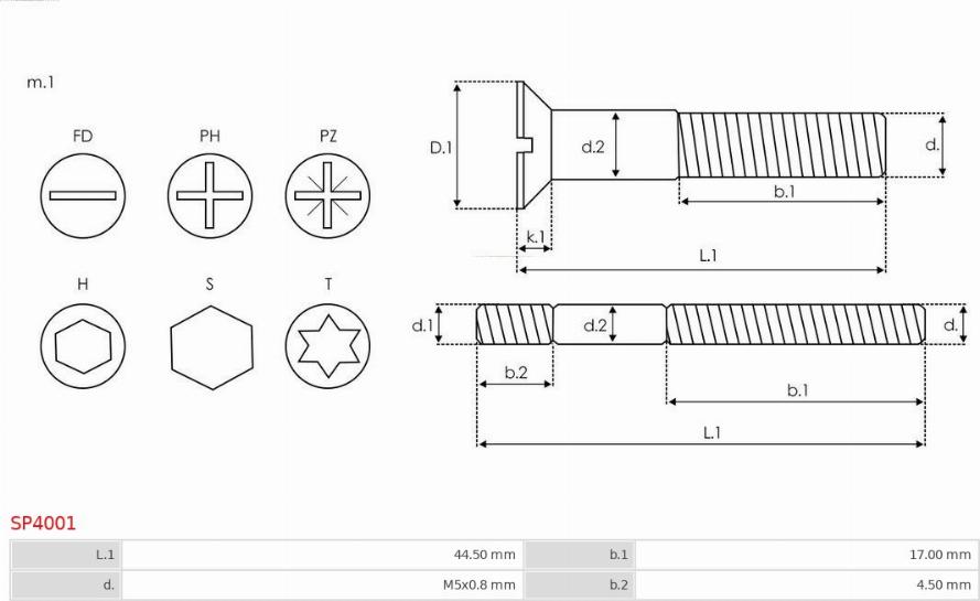 AS-PL SP4001 - Set za popravak, alternator www.molydon.hr