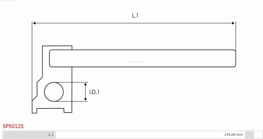 AS-PL SP5012S - Set za popravak, starter www.molydon.hr