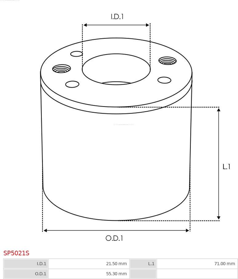 AS-PL SP5021S - Set za popravak, starter www.molydon.hr