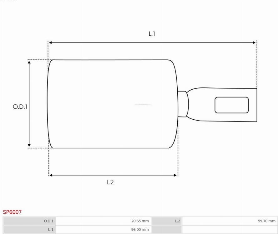 AS-PL SP6007 - Set za popravak, starter www.molydon.hr