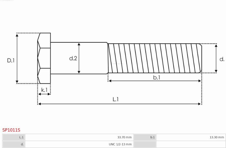 AS-PL SP1011S - Set za popravak, starter www.molydon.hr