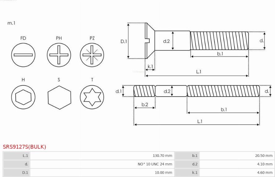 AS-PL SRS9127S(BULK) - Set za popravak, alternator www.molydon.hr