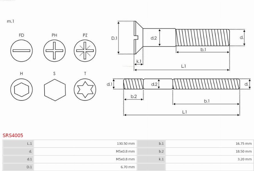 AS-PL SRS4005 - Set za popravak, alternator www.molydon.hr