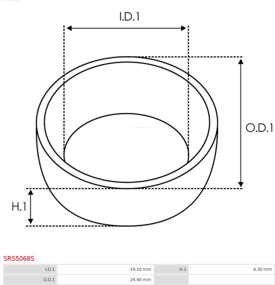 AS-PL SRS5068S - Set za popravak, starter www.molydon.hr