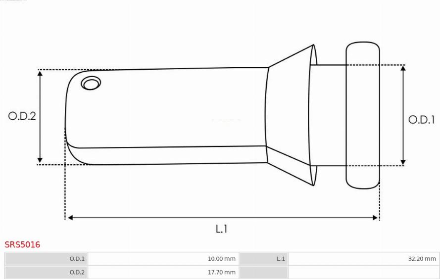 AS-PL SRS5016 - Set za popravak, starter www.molydon.hr