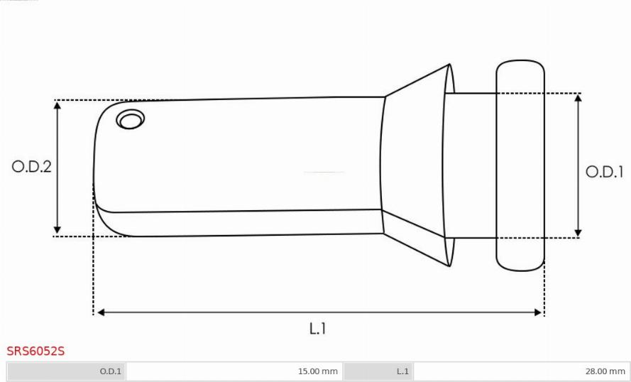 AS-PL SRS6052S - Set za popravak, starter www.molydon.hr