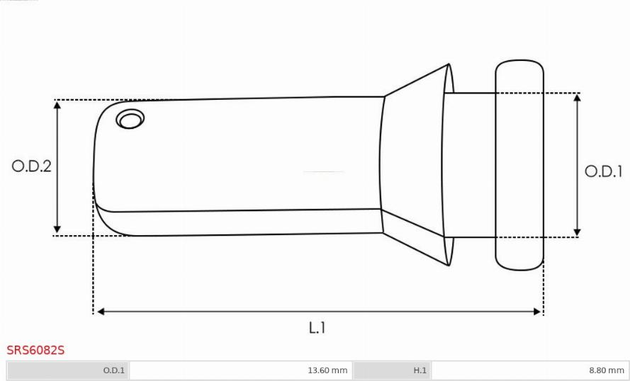 AS-PL SRS6082S - Set za popravak, starter www.molydon.hr