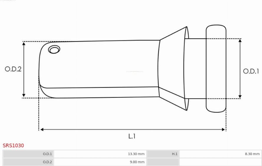 AS-PL SRS1030 - Set za popravak, starter www.molydon.hr