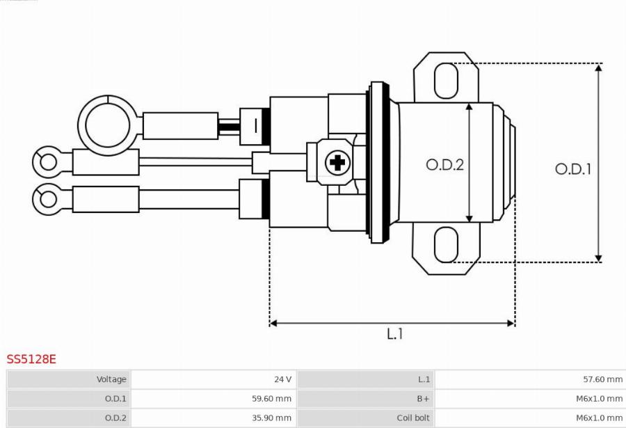 AS-PL SS5128E - Elektromagnetni Prekidač, starter www.molydon.hr