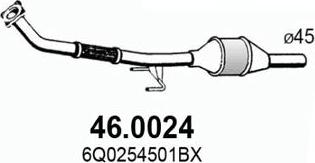 ASSO 46.0024 - Katalizator www.molydon.hr