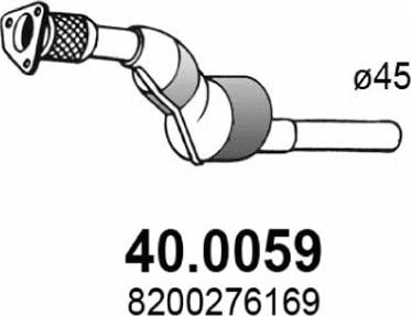 ASSO 40.0059 - Katalizator www.molydon.hr