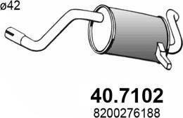 ASSO 40.7102 - Zadnji Ispušni lonac www.molydon.hr